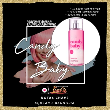 Perfume Similar Gadis 565 Inspirado em Candy Baby Contratipo
